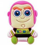 Crocs Charm - Toy Story - Buzz Lightyear Pink Round Plush Sitting