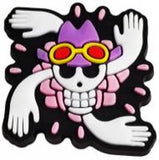 Crocs Charm - One Piece - Nico Robin Jolly Roger With Goggles