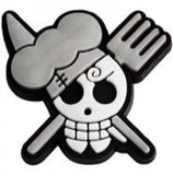 Crocs Charm - One Piece - Sanji Jolly Roger With Chef Hat