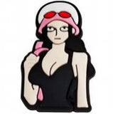 Crocs Charm - One Piece - Nico Robin With Pink Goggles