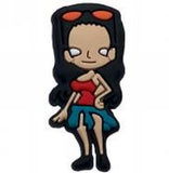 Crocs Charm - One Piece - Nico Robin Sitting