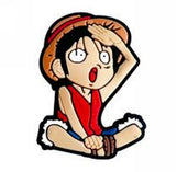 Crocs Charm - One Piece - Luffy Sitting Cross-legged
