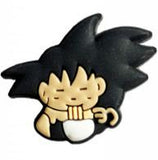 Crocs Charm - Dragon Ball - Kid Goku Eating From Bowl