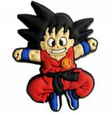 Crocs Charm - Dragon Ball - Kid Goku Jumping In Red Gi