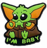 Crocs Charm - Star Wars - Grogu I'M BABY