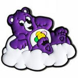 Crocs Charm - Care Bears - Purple Bear Sleeping On Cloud