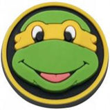 Crocs Charm - Teenage Mutant Ninja Turtles - Michelangelo Turtle Face With Orange Mask