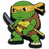 Crocs Charm - Teenage Mutant Ninja Turtles - Chibi Donatello with Bo Staff