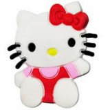 Crocs Charm - Sanrio - Hello Kitty Sitting In Red Overalls