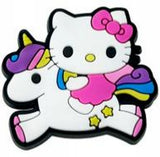 Crocs Charm - Hello Kitty - Riding A Unicorn Variant B