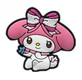 Crocs Charm - My Melody - My Melody With Pink Polka Dot Bow