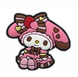 Crocs Charm - My Melody - In Chocolate-themed Dress