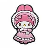 Crocs Charm - My Melody - In Pink Winter Coat And Bonnet