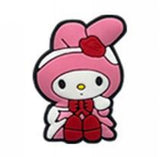 Crocs Charm - My Melody - In Pink Hood And Red Outfit