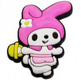 Crocs Charm - My Melody - Holding A Yellow Bell