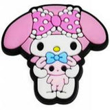Crocs Charm - My Melody - Holding A Small Pink Bunny