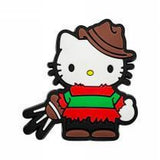 Crocs Charm - Hello Kitty - Dressed As Freddy Krueger