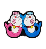 Crocs Charm - Doraemon - Pink And Blue Doraemon Mermaids