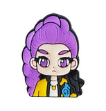 Crocs Charm - League of Legends - Seraphine with Purple Braided Hair