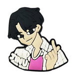 Crocs Charm - KPop Demon Hunters - Saja Boy Making A Finger Heart