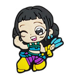Crocs Charm - League of Legends - Zoe Winking with Blue Hair Accents