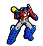Crocs Charm - Transformers - Optimus Prime Lunging With Yellow Tip Blaster