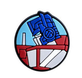 Crocs Charm - Transformers - Autobot Emblem With Figure