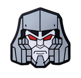 Crocs Charm - Transformers - Megatron Robot Head With Red Eyes