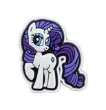 Crocs Charm - My Little Pony - Rarity The White Unicorn With Purple Mane