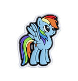 Crocs Charm - My Little Pony - Rainbow Dash Standing With Wings