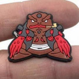 Crocs Charm - Naruto - Gamabunta The Toad Smoking A Pipe