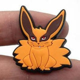 Crocs Charm - Naruto - Kurama Nine-Tailed Fox Black Border