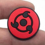 Crocs Charm - Naruto - Red And Black Mangekyo Sharingan Symbol
