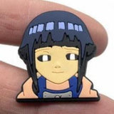 Crocs Charm - Naruto - Hinata Hyuga With Dark Blue Hair