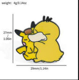 Enamel Pin - Pokémon - Detective Pikachu And Psyduck