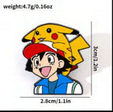 Enamel Pin - Pokémon - Ash Ketchum And Pikachu