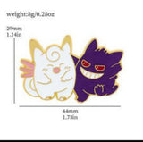 Enamel Pin - Pokémon - Clefairy And Gengar