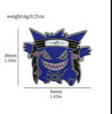 Enamel Pin - Pokémon - Gengar (Naruto Style)