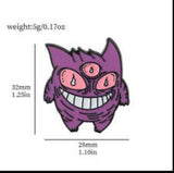 Enamel Pin - Pokémon - Gengar (Three Eyes)