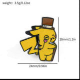 Enamel Pin - Pokémon - Pikachu (Gentleman Style)