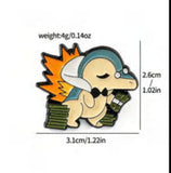 Enamel Pin - Pokémon - Cyndaquil (Rich Style)