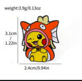 Enamel Pin - Pokémon - Pikachu (Magikarp Costume)