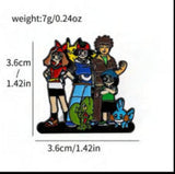 Enamel Pin - Pokémon - Ash, May, Brock, Max & Starters