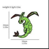 Enamel Pin - Pokémon - Rayquaza - Green Serpent Curled Mini