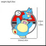 Enamel Pin - Pokémon - Snorlax & Munchlax
