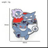 Enamel Pin - Pokémon - Gastly, Haunter, Gengar