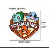 Enamel Pin - Pokémon - Pokemaniacs Crest