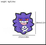 Enamel Pin - Pokémon - Gengar with a Skull Symbol