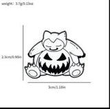 Enamel Pin - Pokémon - Snorlax (Halloween)