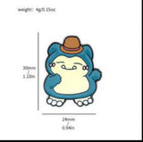 Enamel Pin - Pokémon - Snorlax (Detective Hat)